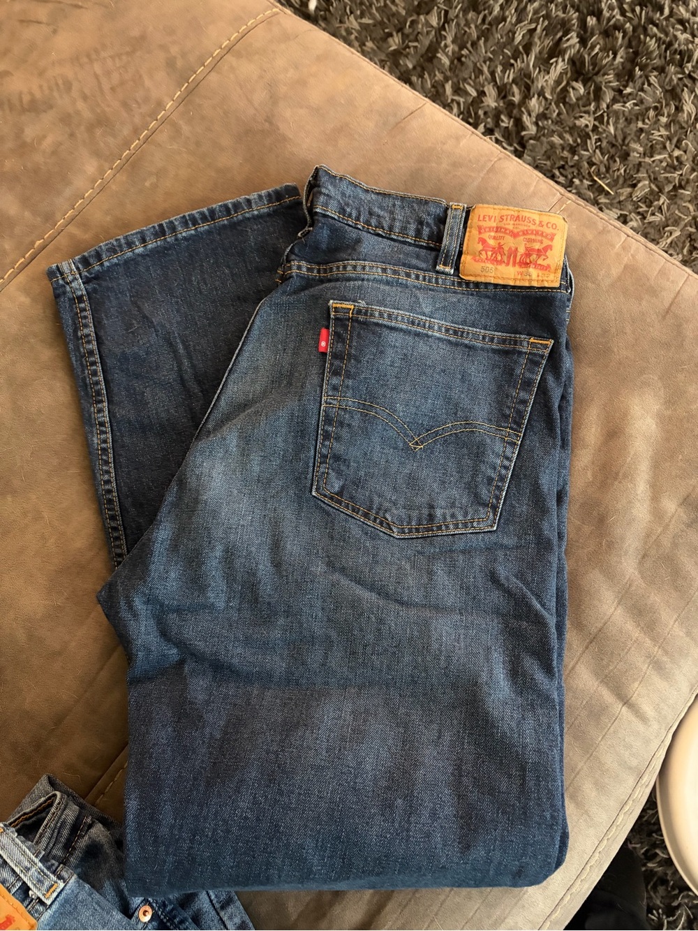 Levi's 505 Men's Dark Blue Jeans